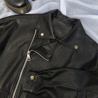 Campera de Cuero Biker